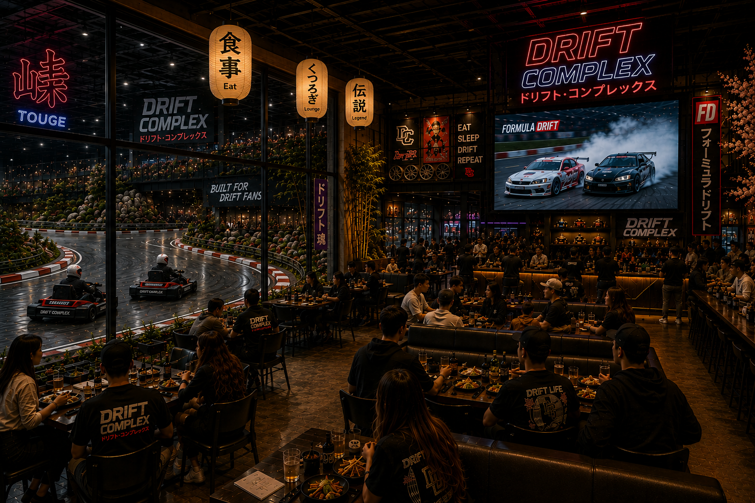 Drift Complex lounge concept